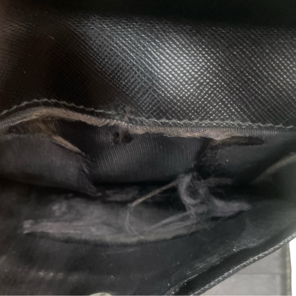 Prada Milano Black Leather Wallet - Picture 12 of 12